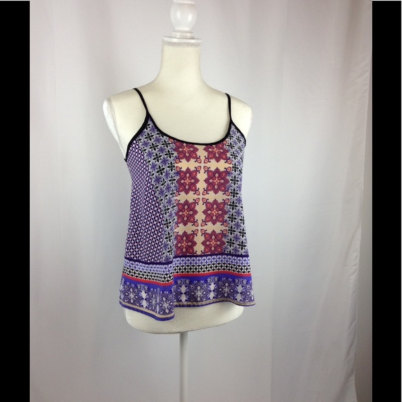 Shrinking Violet Tops - Shrinking Violet Printed Tank Top